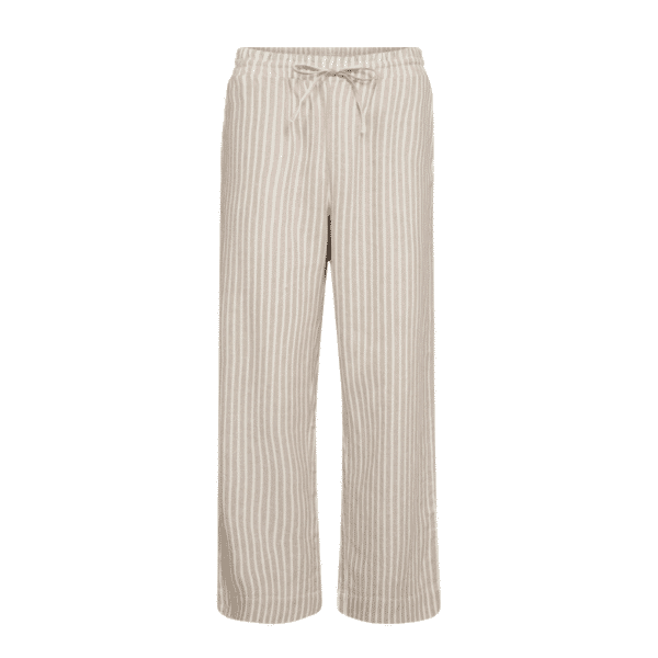 LAVA ANKLE PANTS - STRIPED TAUPE - Image 2