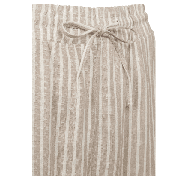 LAVA ANKLE PANTS - STRIPED TAUPE - Image 3