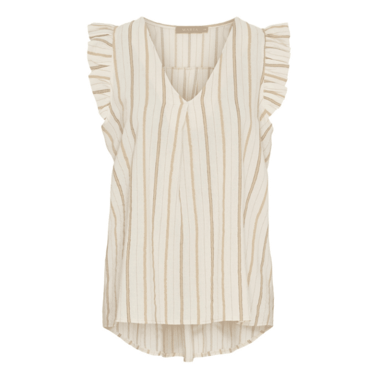 Mdc Angelica Top. En lækker sommertop fra Marta du Chateau med skønne detaljer.