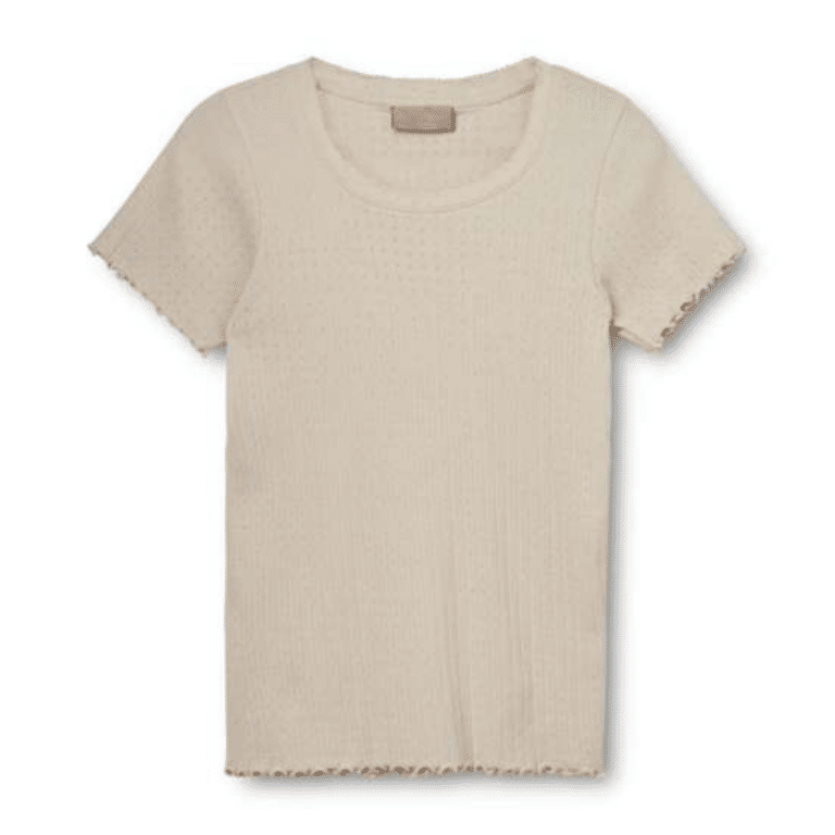 KOPENHAKEN Soft Pointelle Kortærmet T-shirt