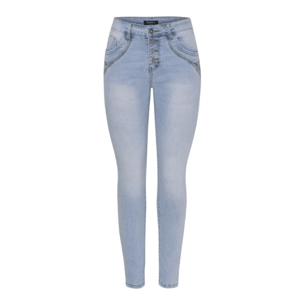 Bløde lyseblå Emma jeans fra Marta du Chateau