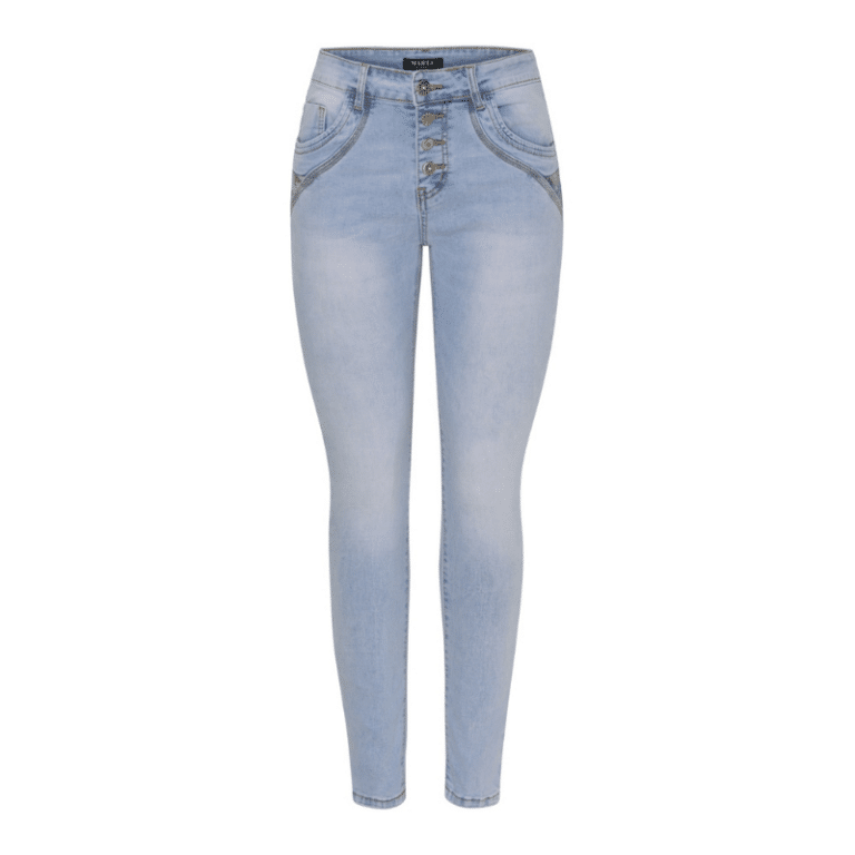 Bløde lyseblå Emma jeans fra Marta du Chateau