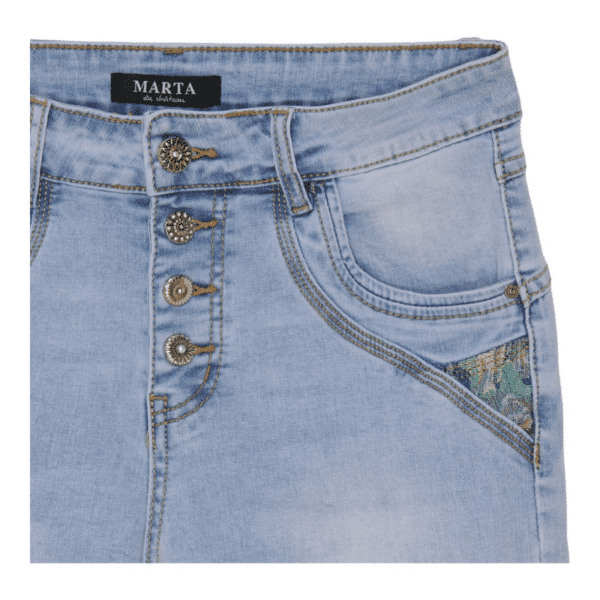 Bløde lyseblå Emma jeans fra Marta du Chateau