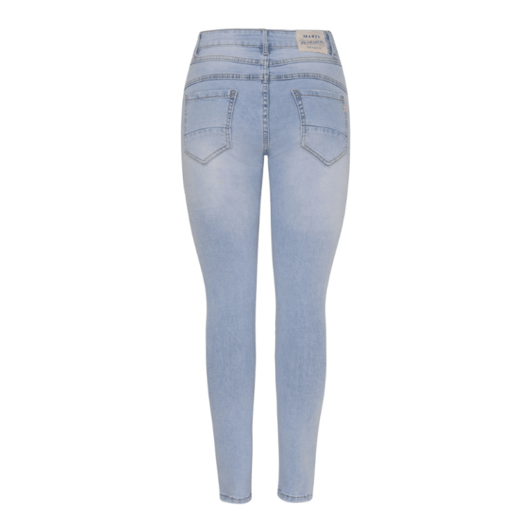 Bløde lyseblå Emma jeans fra Marta du Chateau