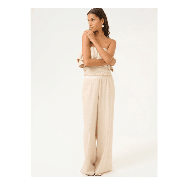 VALA PANTS - NATURAL MELANGE - Image 2