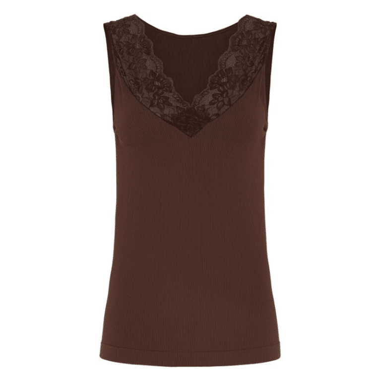 Belen V-lace top fra Tim & Simonsen.