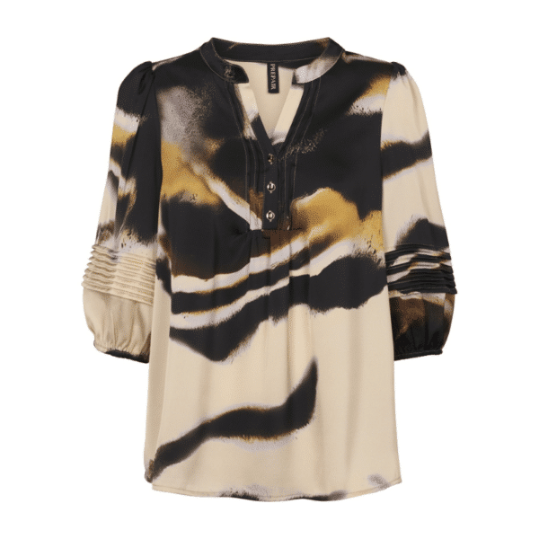 CAMILLA BLOUSE - BEIGE - Image 2