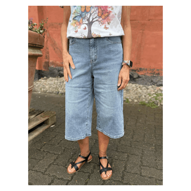 Mdc Gerda blå denim knickers i en lækker blød kvalitet fra Marta du Chateau. 