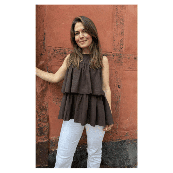 Mdc Debra brun top fra Marta du Chateau