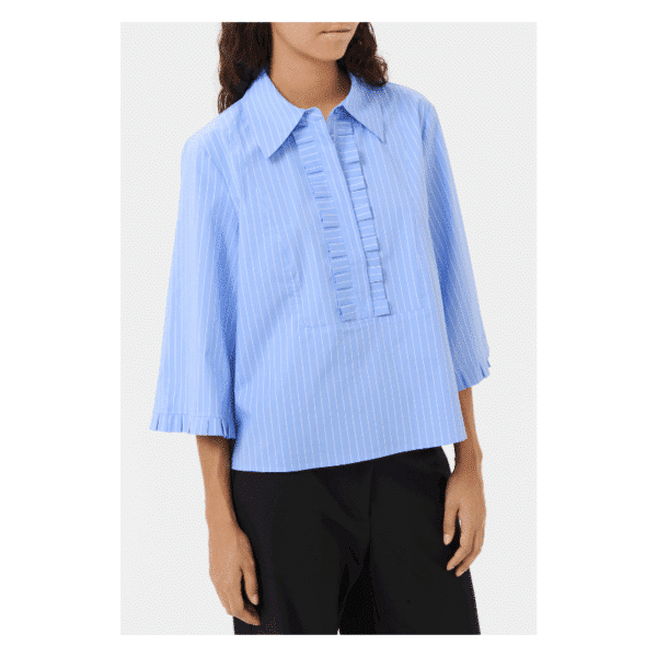 Amy Silke bluse fra Karen by Simonsen.