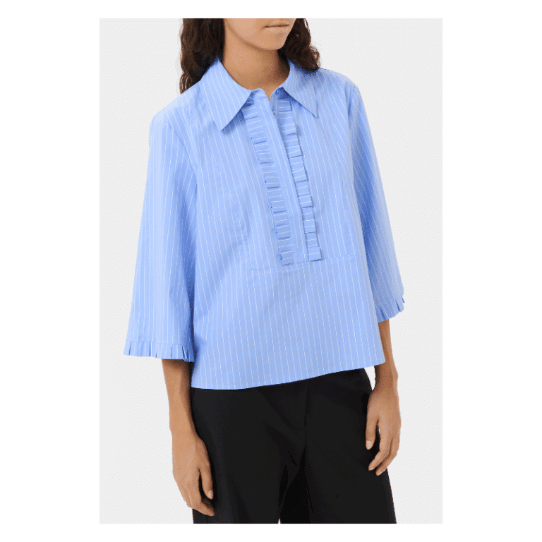 Amy Silke bluse fra Karen by Simonsen.