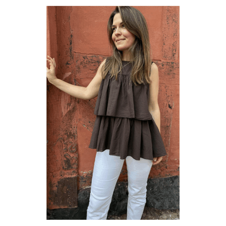 Mdc Debra brun top fra Marta du Chateau