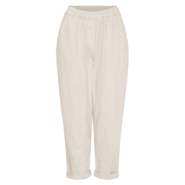 Mdc Raffaella bukser i beige fra Marta du Chateau. En lækker onesize buks med masser af stretch.