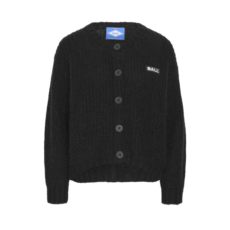 Bastacy rib cardigan fra Ball.