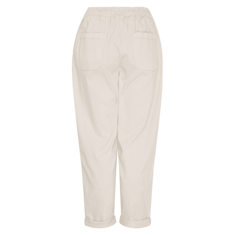 Mdc Raffaella bukser i beige fra Marta du Chateau. En lækker onesize buks med masser af stretch.