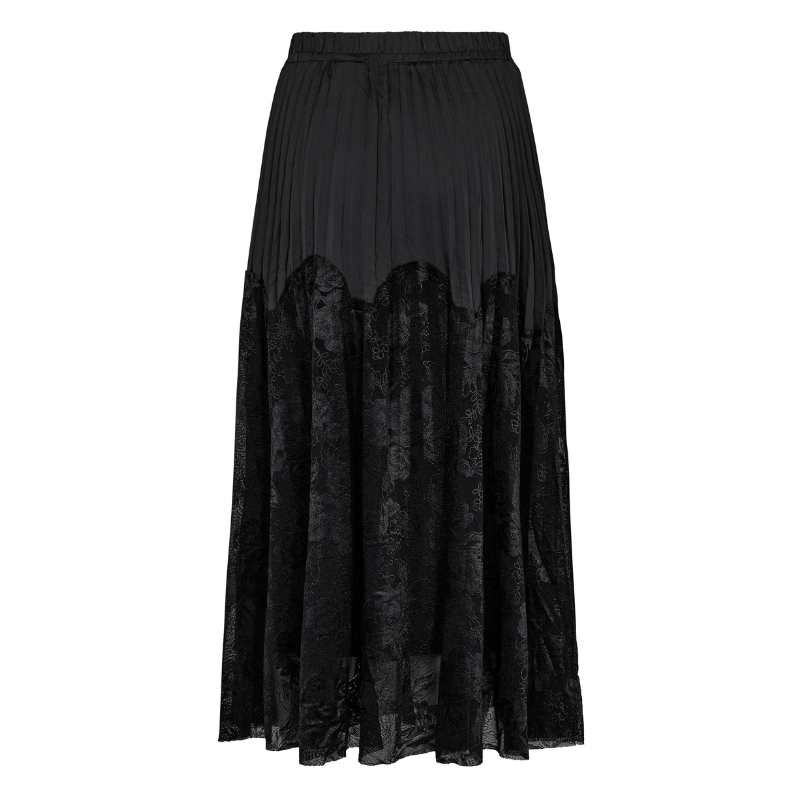 ALEC SKIRT - BLACK - Billede 2