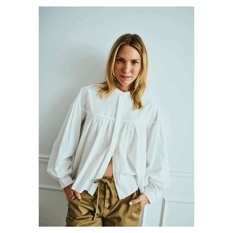 Silje skjorte fra Freequent i en let kvalitet.