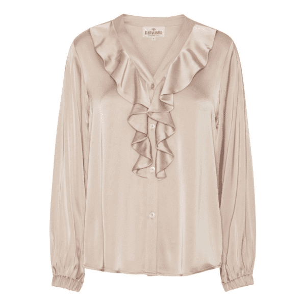 SOPHIA BLOUSE - SEMI RICH SHELL - Billede 2