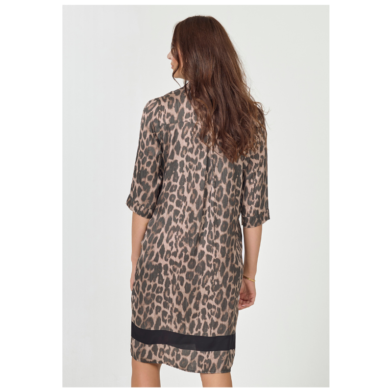 CILJE TUNIC DRESS - LEO PRINT - Billede 4