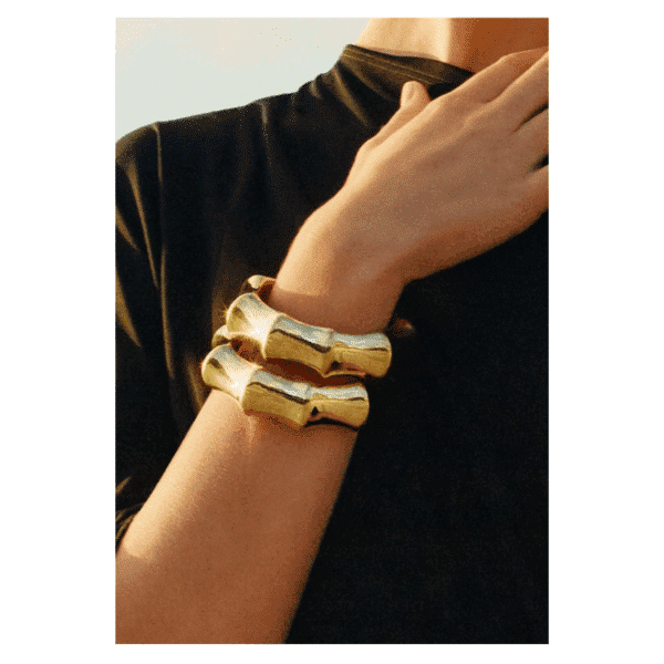 Cane Bangle - Gold - Billede 2
