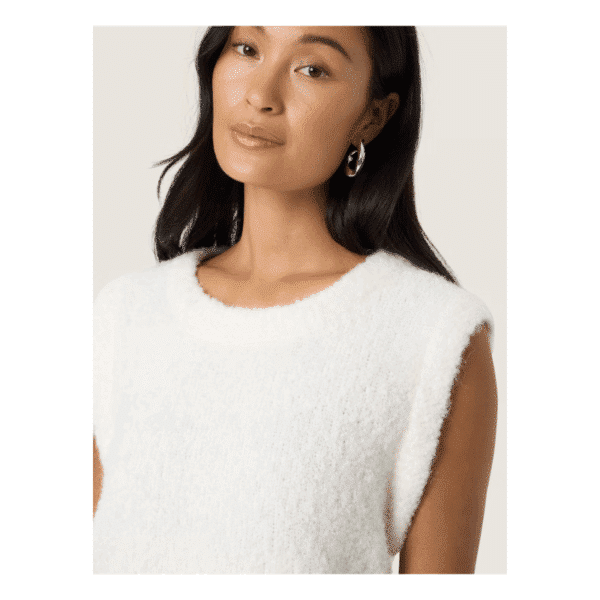 AMARIS VEST - BROKEN WHITE - Billede 3