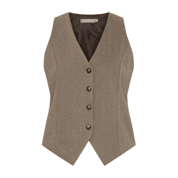 Mdc Rainey vest i brun fra Marta du Chateau.