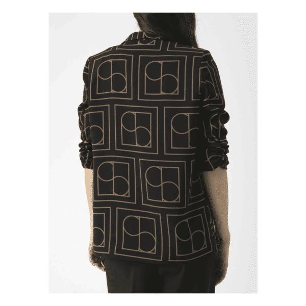 Shirley printet blazer fra Soaked