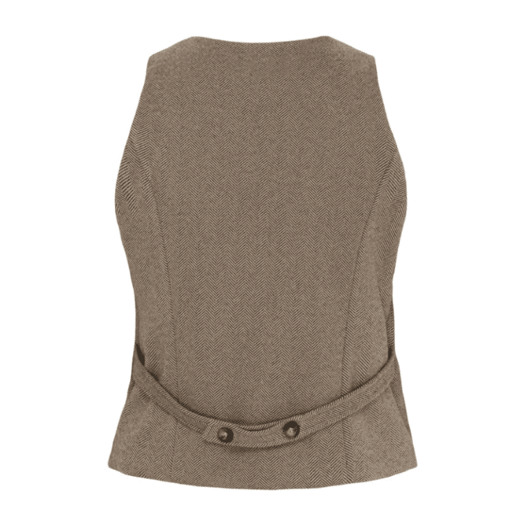 Mdc Rainey vest i brun fra Marta du Chateau.