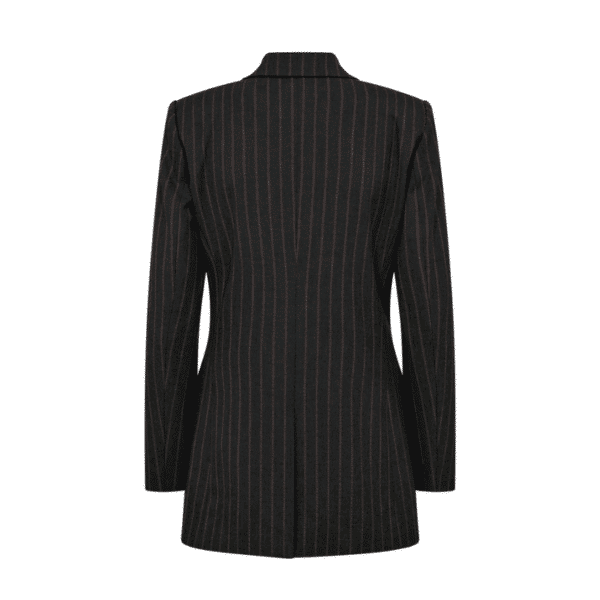TAILOR BLAZER - BLACK RED STRIPE - Billede 3