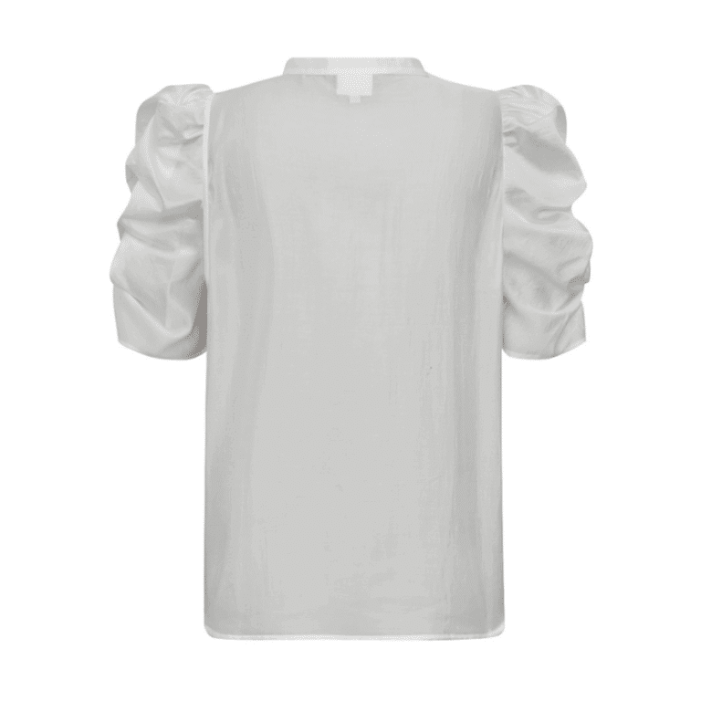 AnnsofiGO Lull Blouse fra Gossia – Elegant og eksklusiv bluse i en flot blommefarve.  