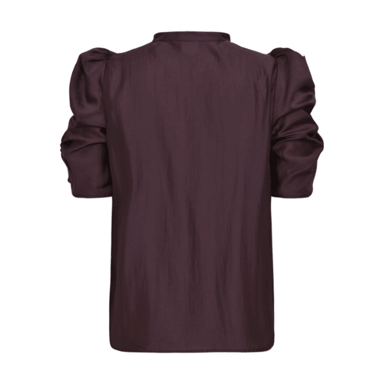 AnnsofiGO Lull Blouse fra Gossia – Elegant og eksklusiv bluse i en flot blommefarve