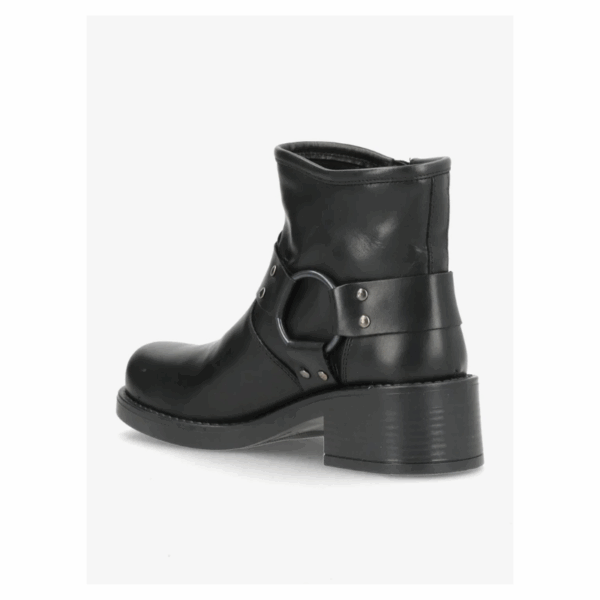 MY WAY støvle fra Shoedesign. Lækker sort bikerstøvle