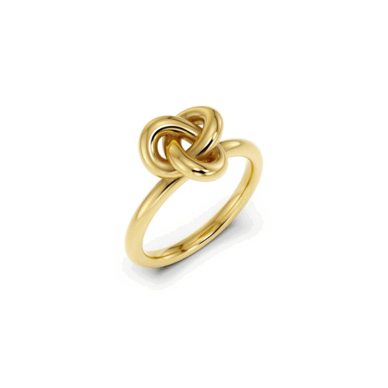 Smuk ring med infinity knude med Edblad