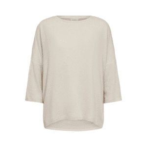 Laveco bluse fra Freequent. En lækker bluse i den blødeste kvalitet. Den er simpel i modellen med dens runde halsudskæring, løse pasform og 3/4 lange ærmer. Blusen er med dens lette kvalitet og flotte maleret lyseblå farve perfekt til efteråret. Fås også i creme. Farve: Blue Melange / Lyseblå Kvalitet: 74% Viscose, 21% Polyester, 5% Elastan Pasform: Løs Brystmål i str. S: 122 cm Se vores store udvalg fra Freequent. Bliv inspireret dagligt af vores skønne univers på sociale medier. Følg med på Instagram.