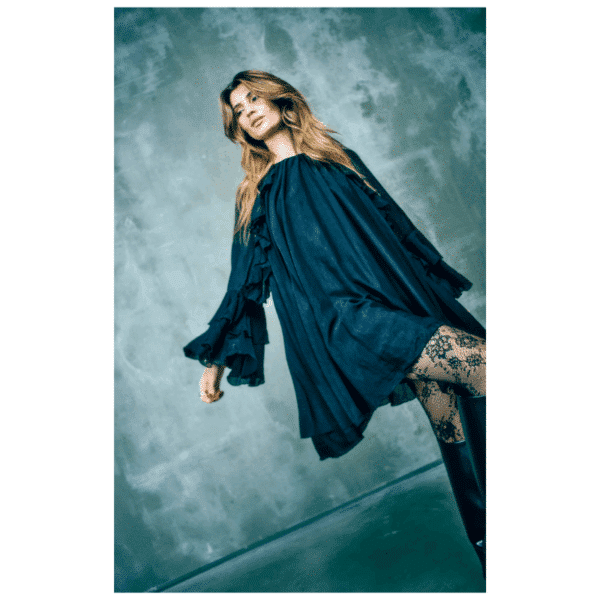 NORMA DRESS - BLACK - Billede 5