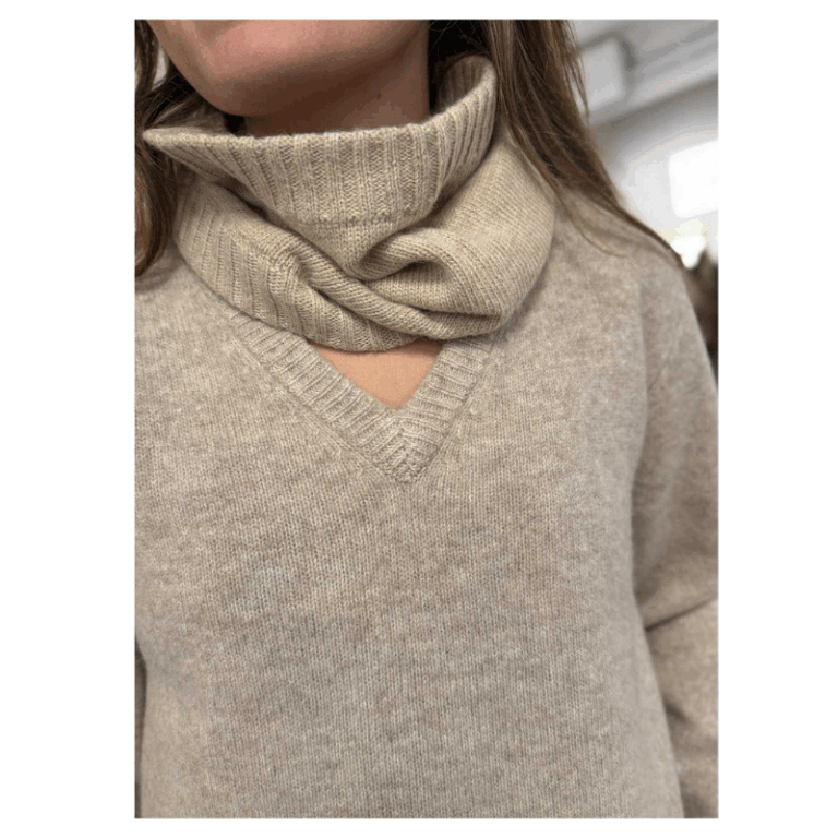 Kopenhaken strikket halsedisse