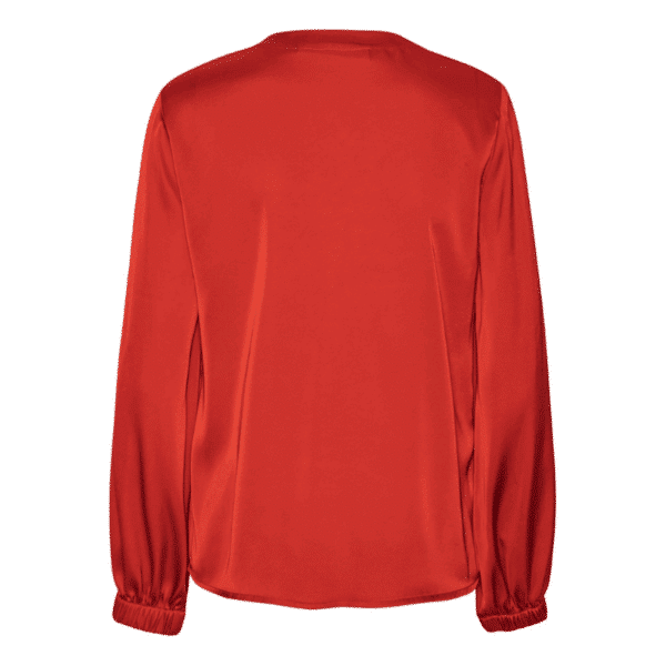 SOPHIA BLOUSE - CHILI - Billede 2