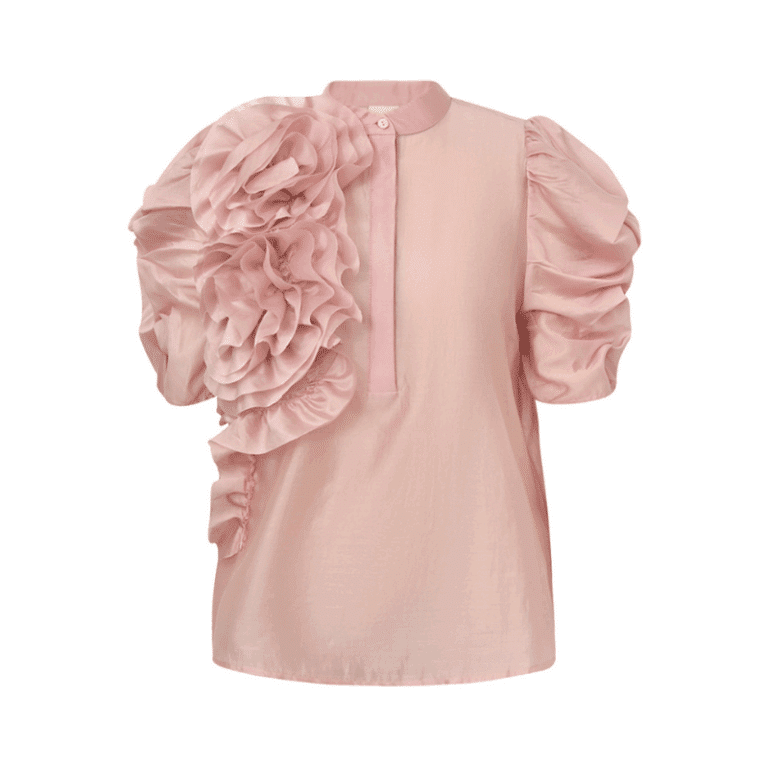 AnnsofieGO bluse fra Gossia i dusty rose