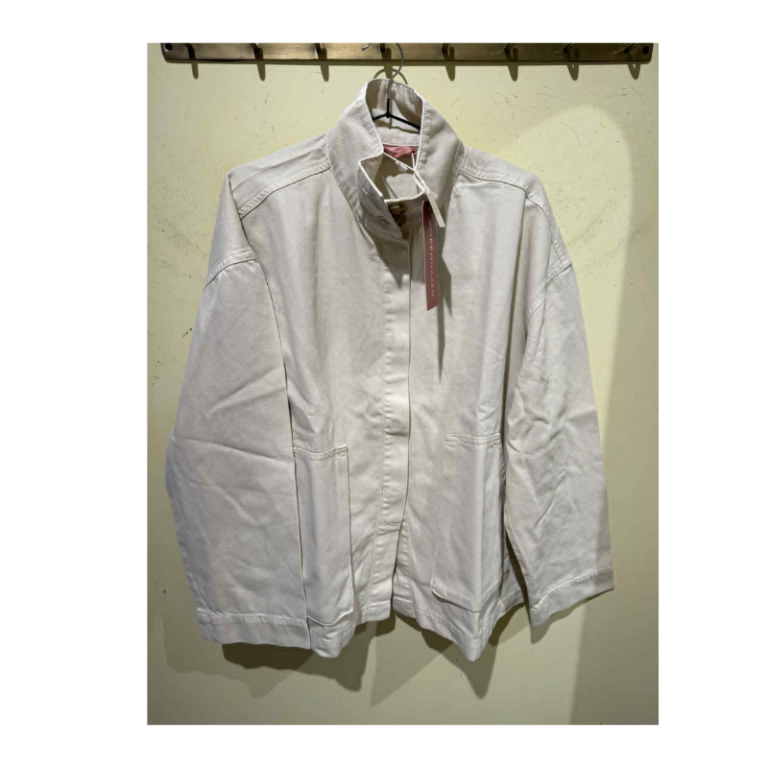 Cinta beige denimjakke fra Kopenhaken