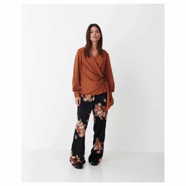 INES BLOUSE - COPPER - Billede 2