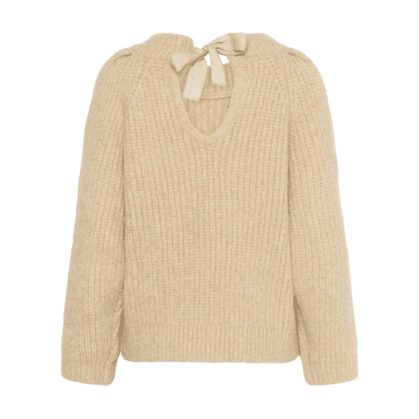 PLEONI PULLOVER - DOESKIN MELANG - Billede 5