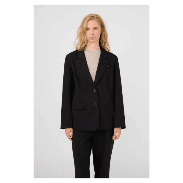 RO SOLID BLAZER - METEORITE - Billede 2