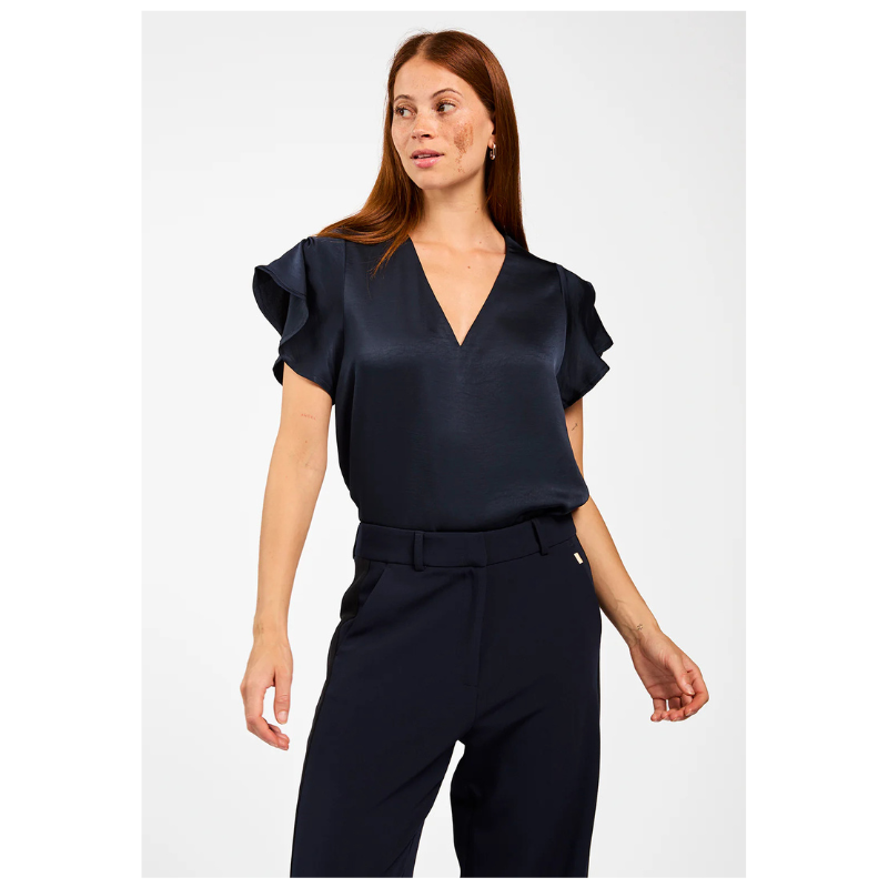 MINNY TOP - NIGHT BLUE - Billede 2