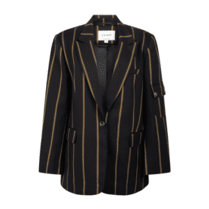Kendal stribet blazer fra Aaiko.
