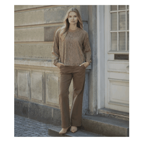 MALIA JEANS - CAPPUCCINO - Billede 2