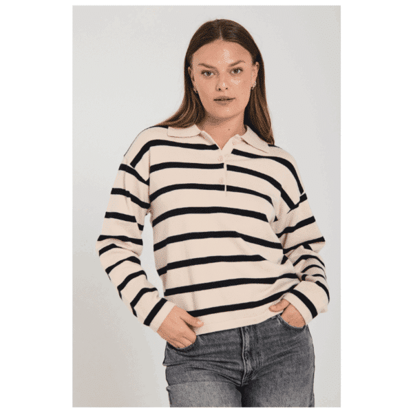 CLAURA PULLOVER - MOONBEAM - Billede 2