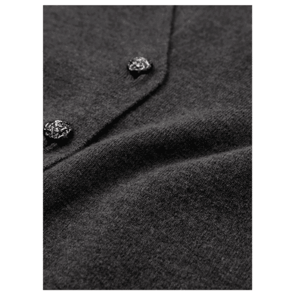 ZINA WAISTCOAT - DARK GREY MELAN - Billede 3