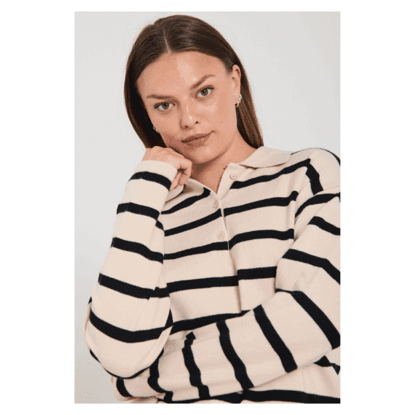 CLAURA PULLOVER - MOONBEAM - Billede 3