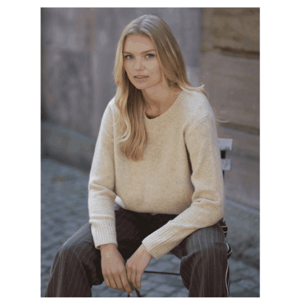 BARBARA KNIT - SAND - Billede 3