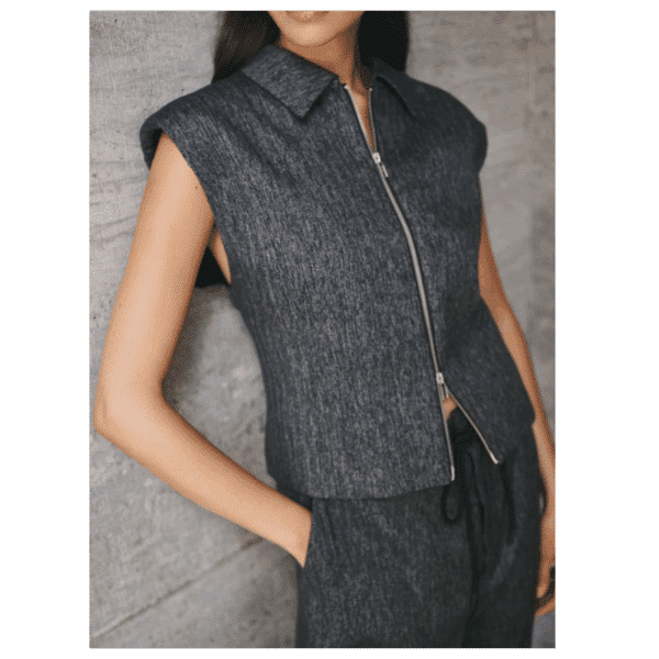 BLAIR WAISTCOAT - METEORITE - Billede 2